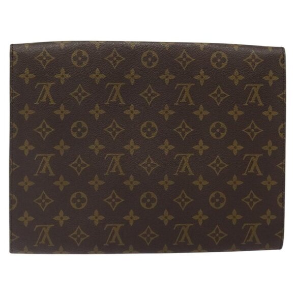 LOUIS VUITTON Monogram Jena Clutch Bag LV Auth - Picture 3 of 16